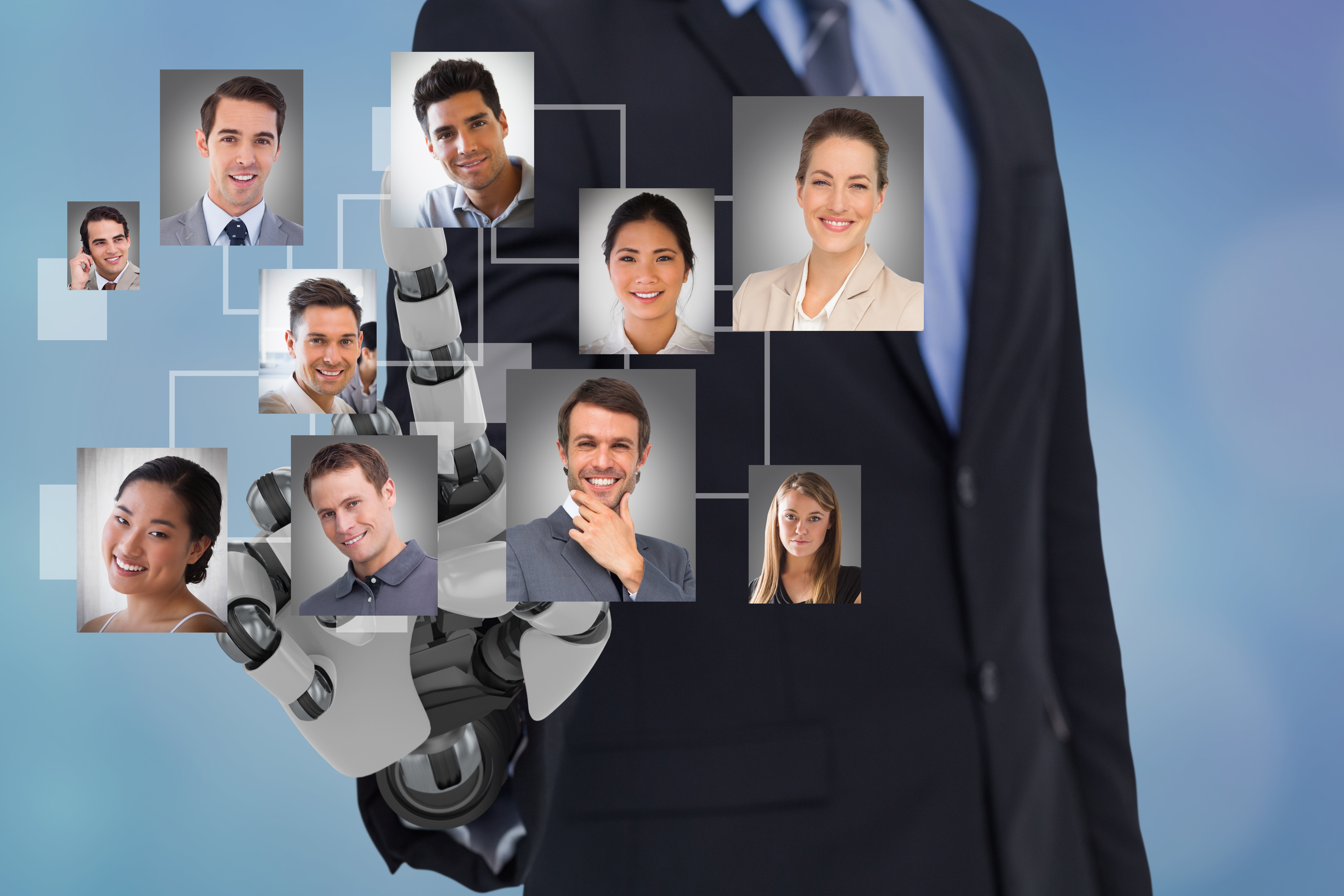 Professional candidates network